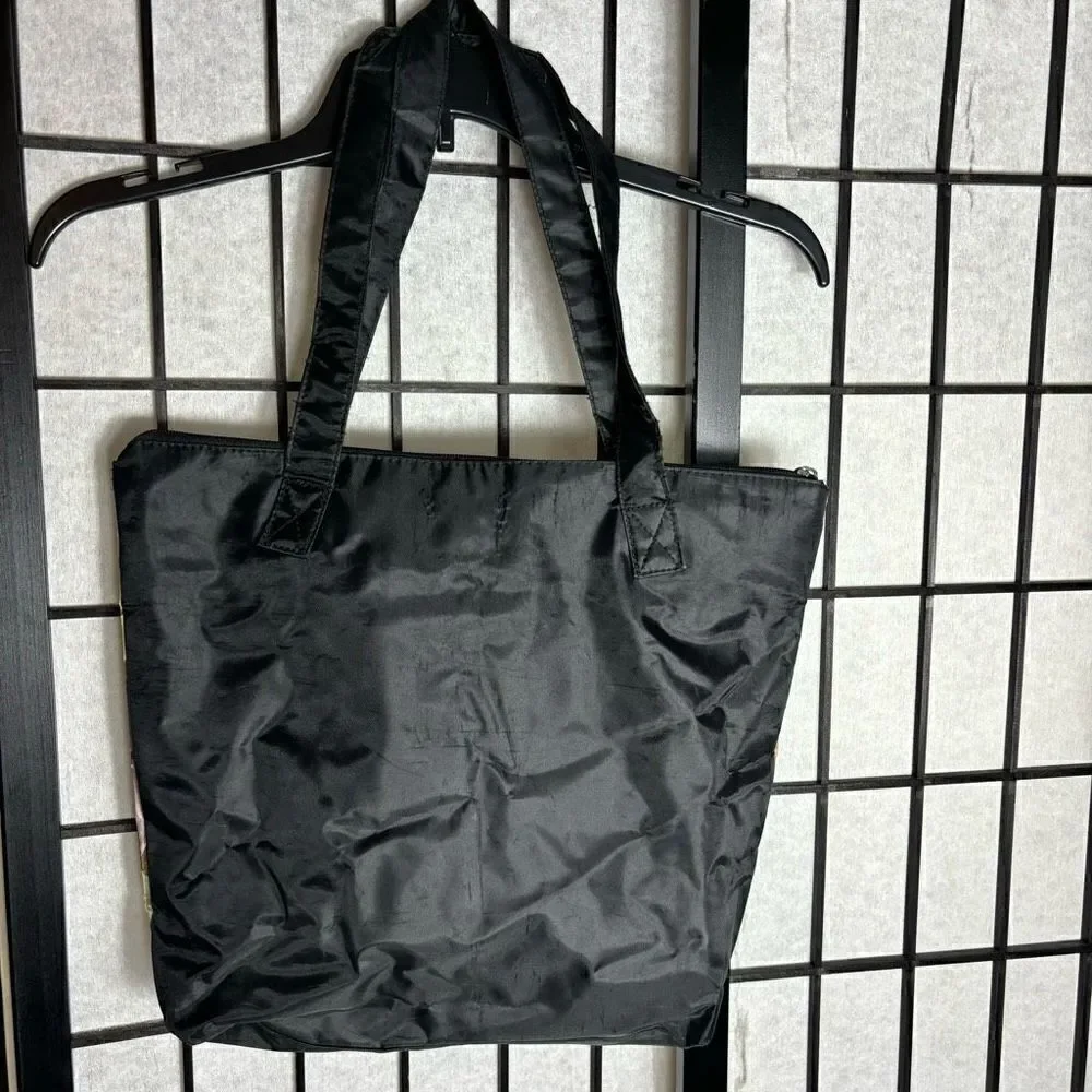 Disney Lady and the Tramp Black Nylon Tote Bag - Picture 5 of 8